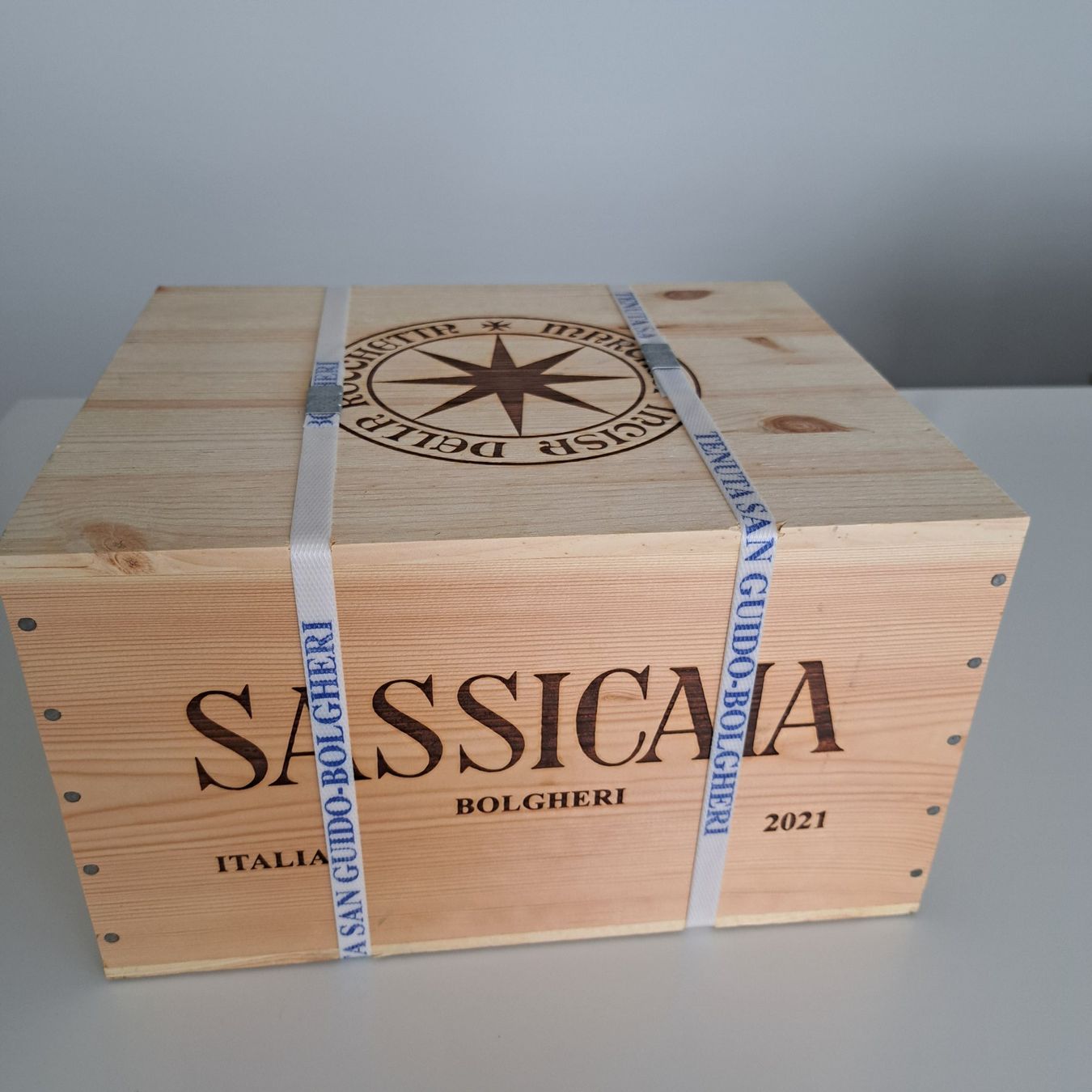 Sassicaia Vino: Sassicaia 2021 – Nuovo e nell'imballaggio originale da Zumikon venduto da Tagime