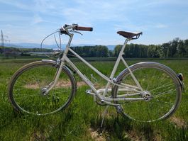 Cremecycles, Caferacer Lady, Brooks Sattel, Rahmen 55cm