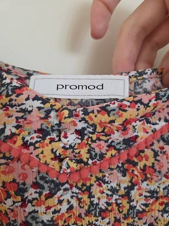 Robe longue colorée Promod taille M
