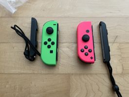 Nintendo Switch Joy-Con Grüne und pinke Controller Zubehör