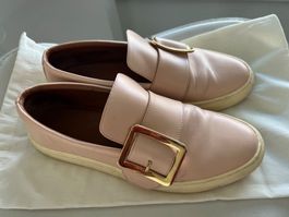 Original Bally slip on sneakers, 39.5, blush pink