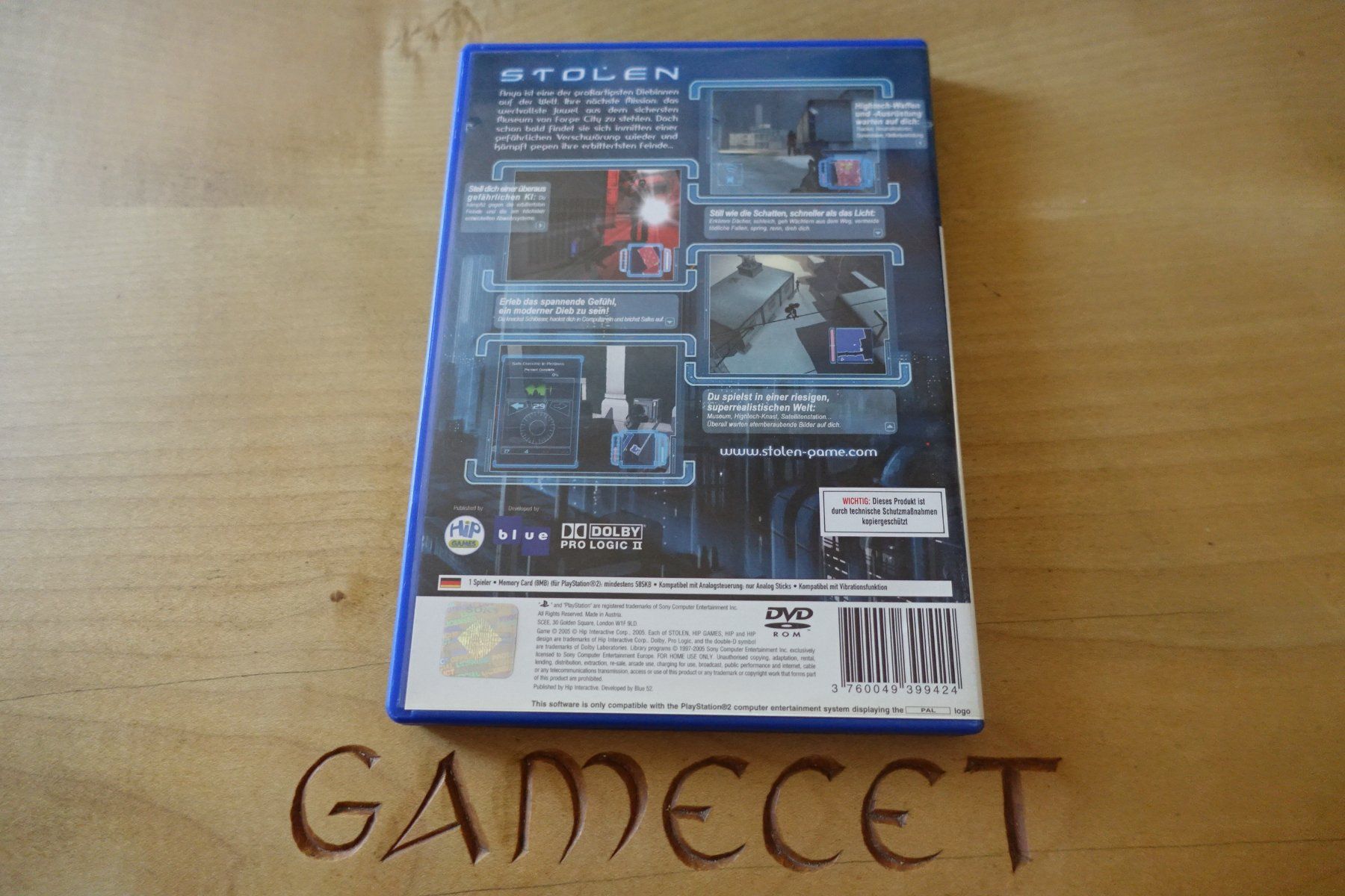 Sony Spiele: Stolen – Gebraucht aus Steinach von Gamecet 2
