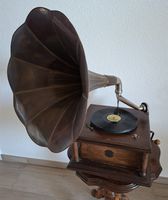 Antikes Grammophon, ein schöner Blickfang
