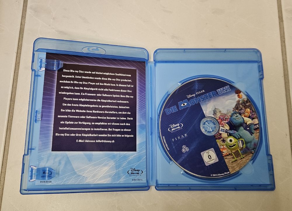 Die Monster Uni - Monsters University Blu-ray Disc 👾 Top! (Gebraucht ...