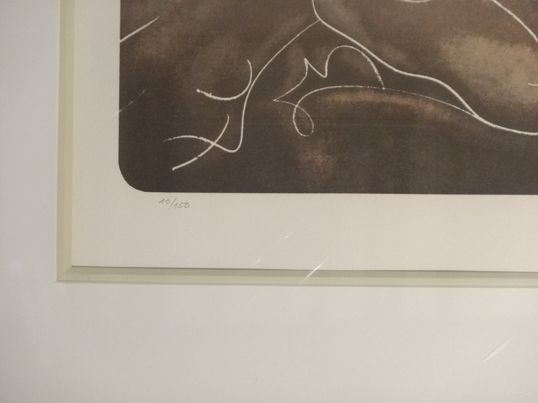 Grafiken & Lithographien: Originallithographie: "Liebespaar", Hans Erni 10/150 – Gebraucht aus Allschwil von FindeAuserlesenes 4