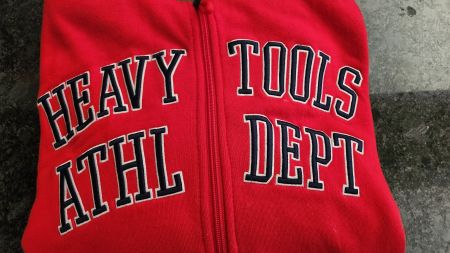 Sweatjacke HEAVY TOOLS ADVENTURE COMPANY rot XL