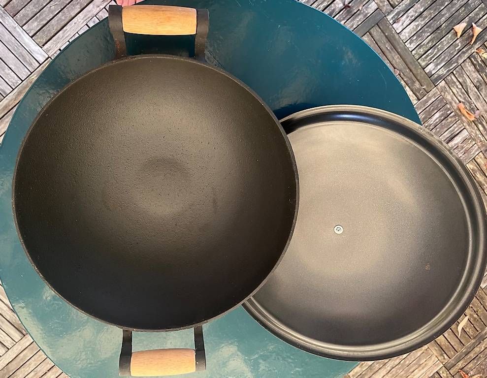 Pfannen: Wok en fonte – Gebraucht aus Vicques von fafleur 2