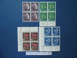 PJ 1948 postfrische ** Viererblöcke