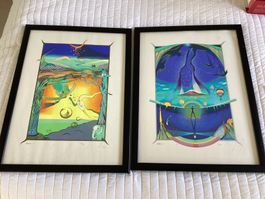 2 Lithographs de Judit Nador