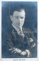 Austin Melford (1884-1971) Schauspieler - Autogramm