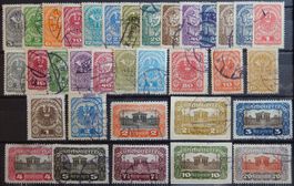 Österreich ex. Kat. 255-291 gest. 1919/21