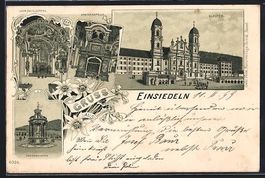 Litho Einsiedeln, Gnadenkapelle, Chor de