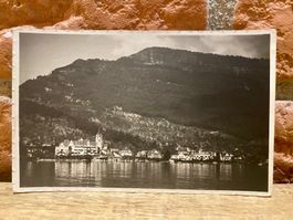 WEGGIS mit Rigi - Blick vom Vierwaldstättersee