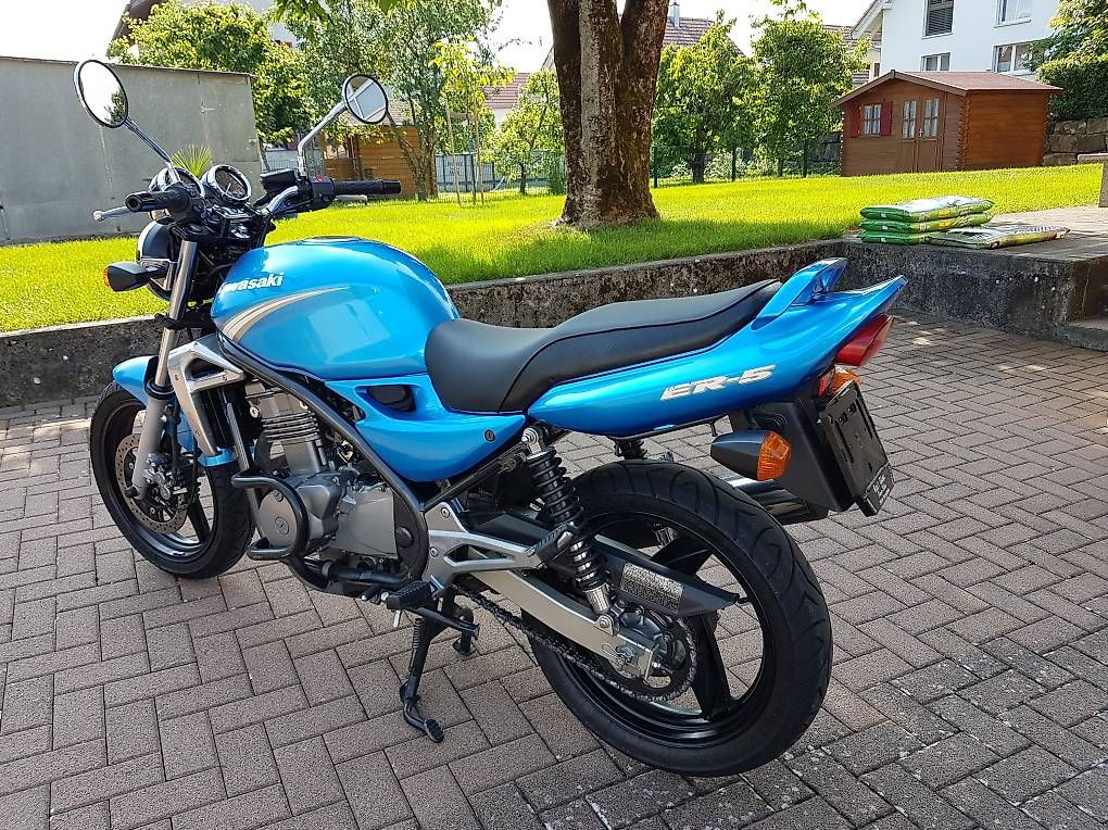 Route: Kawasaki ER-5 – D'occasion à Worben par Benelli654 1