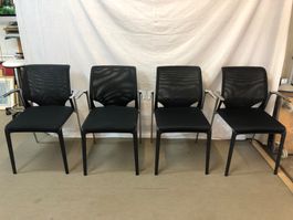 Vitra M 15 Design; vier Stühle ungereinigt!