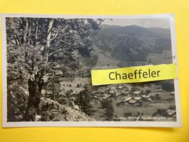 1933 Hasliberg. Hohfluh von der Bergfluh aus