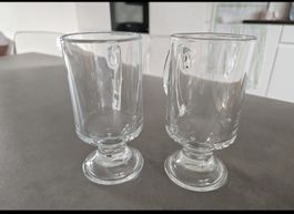 2er Set Gläser für Glühwein, Tee oder Kaffee 