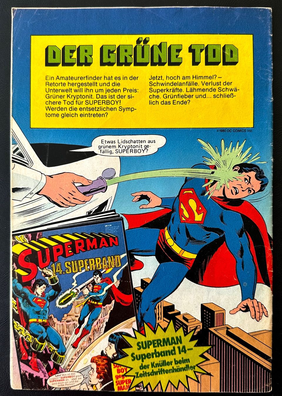 Fumetti: Superman, Bat Man Heft 5  1980 – Usato da Seltisberg venduto da quadartswiss 1