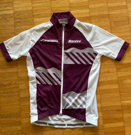 Santini x Twerenbold Damen  Radtrikot Fahrradshirt Gr. S