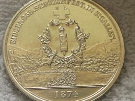 5 francs/Franken 1874 St. Gallen