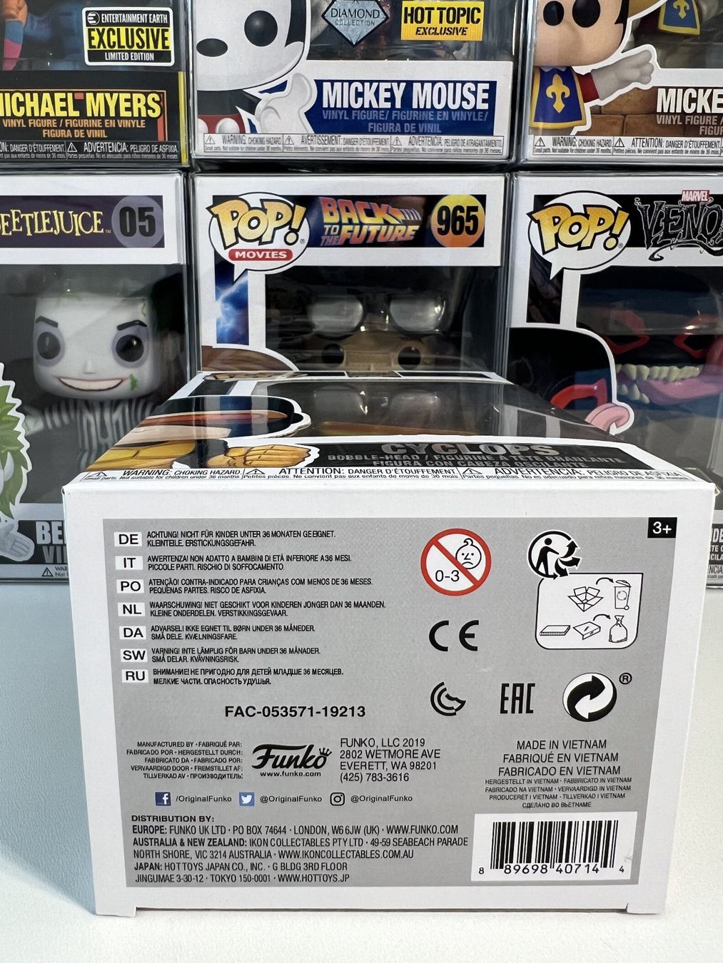 Funko Figuren: Funko POP! Marvel 80ème Anniversaire X-Men Cyclops – Gebraucht aus Le Mouret von perfectbijou 5