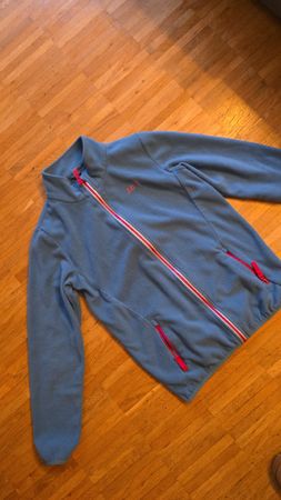 46N Fleece in Blau/Pink , Gr.164