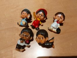 Set of 5 Monchhichi Figures (1979, Japan)