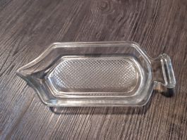 Apfelreibe aus Glas