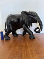 Grosse Holzfigur Elefant 🐘 Handarbeit (32x17x23 cm) 2.9 Kg