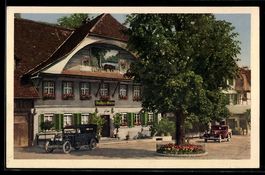 AK Boll, Gasthof zum Bären, Bes. Fr. Hofer