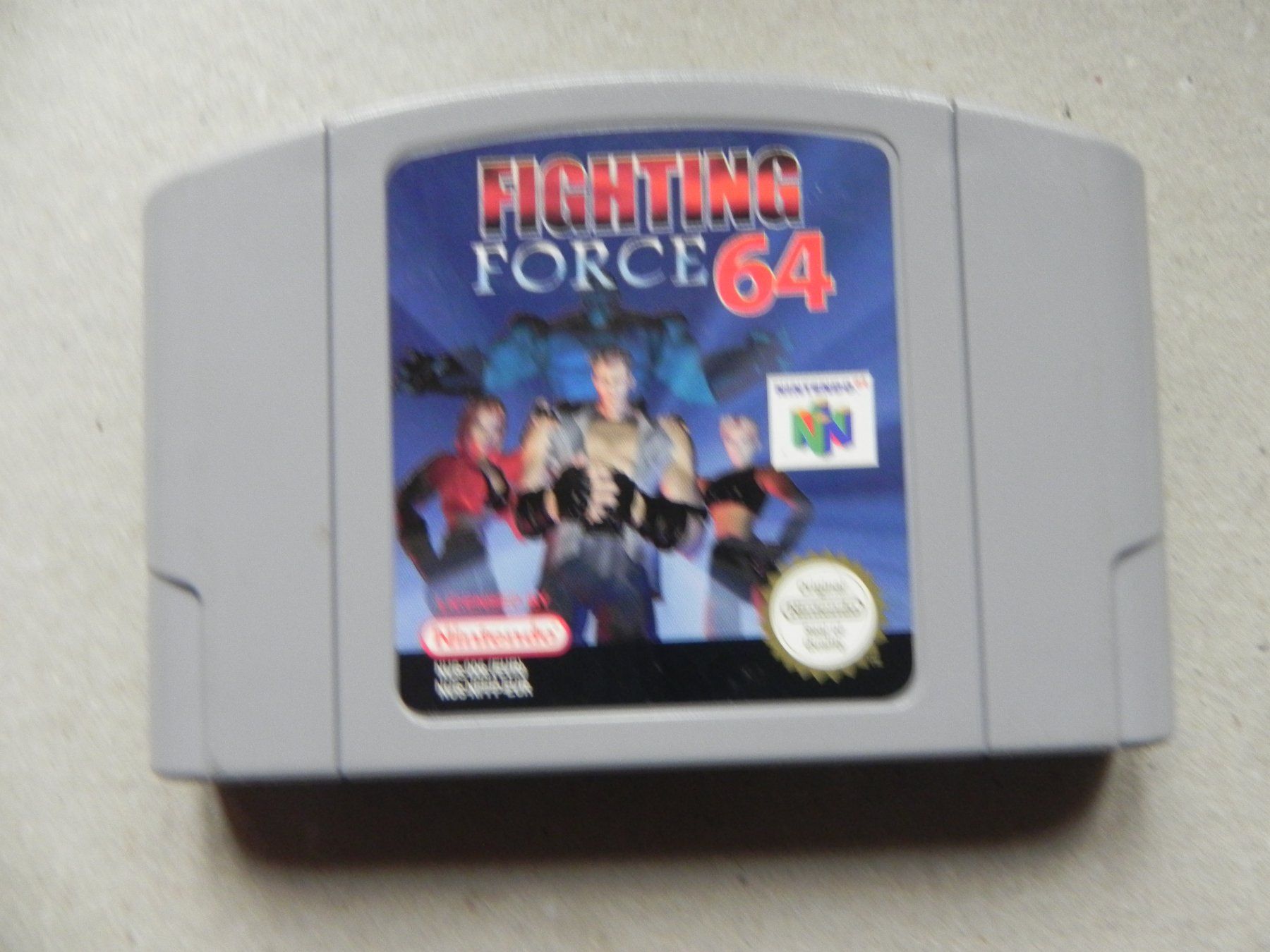 Nintendo Giochi: Nintendo 64 Action Game Fighting Force 64  Serienummer 1 !!! – Usato da Siebnen venduto da krimsie