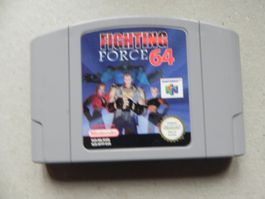 Nintendo 64 Action Game Fighting Force 64  Serienummer 1 !!!