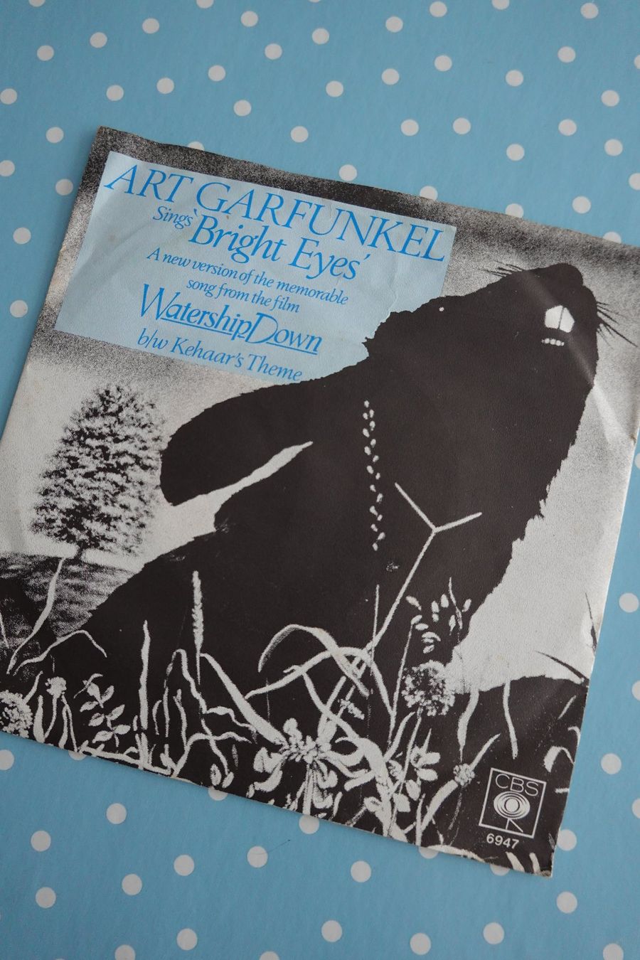 Dischi in vinile: Art Garfunkel - Bright Eyes 7" Single Watersship Down Vinyl – Usato da Jona venduto da JOberg_25 4