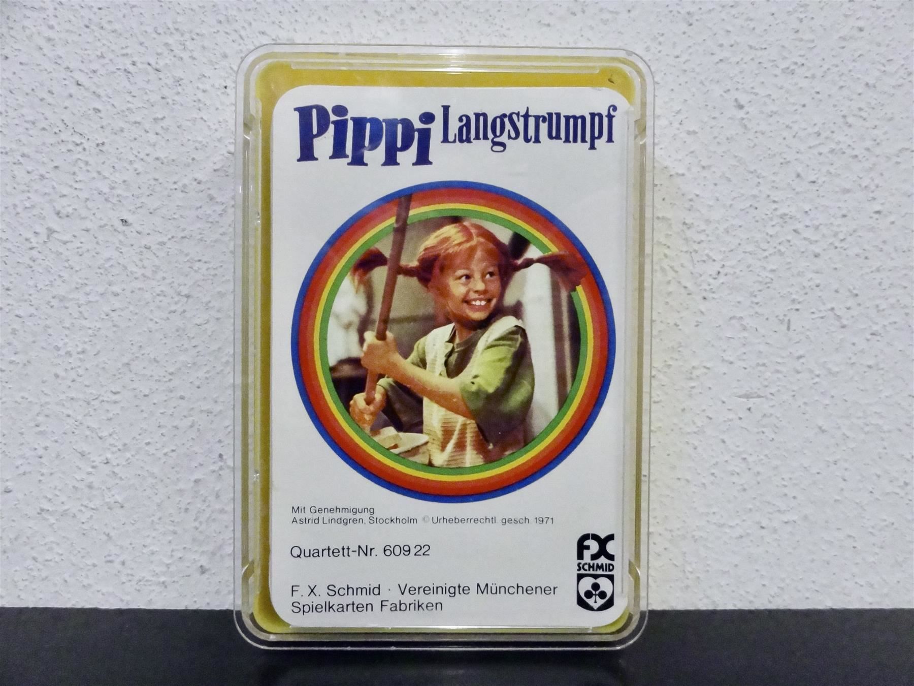 Ravensburger Giochi: schönes altes Quartett PIPPI LANGSTRUMPF – Usato da Kerzers venduto da wisaundso