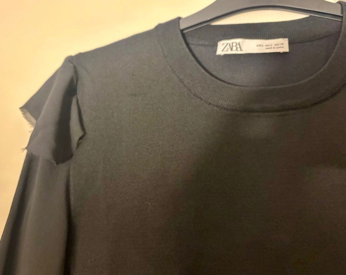 Zara Pullover & Sweatshirts: Zara Pullover mit Volantärmel – Gebraucht aus Baden von Tiffany6878 2