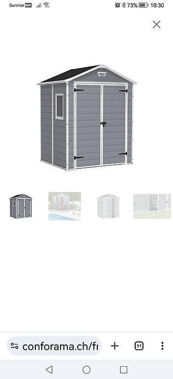 Box contenitori: Abri de jardin Keter  – Usato da orsières venduto da stef022