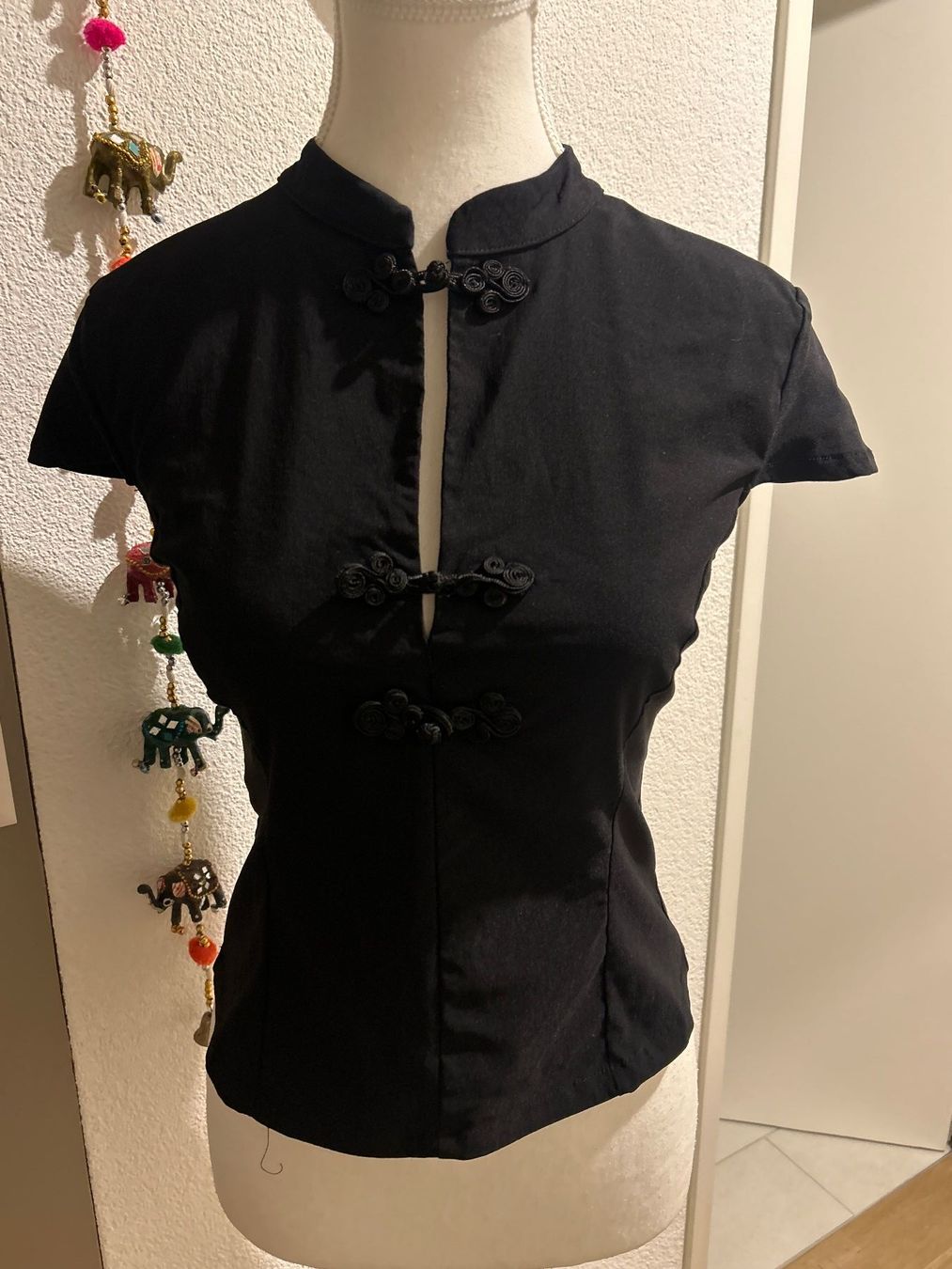 Pull&Bear Camicette: Damen Bluse schwarz von Pull & Bear Gr. S – Nuovo (secondo la descrizione) da Brunnen venduto da Nala2929 4