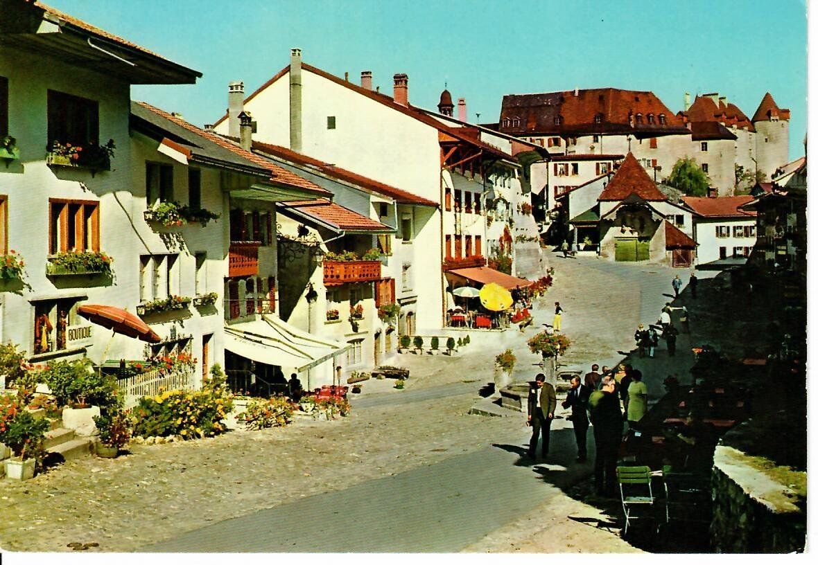 Cartoline postali: Gruyères – Usato da Hochdorf venduto da Ziegel-16