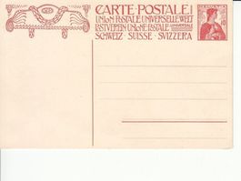 Postkarte UPU-Monument 1909 *