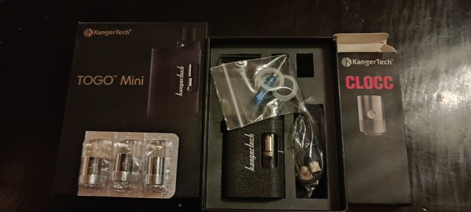 Altri Prodotti per fumatori: KangerTech TOGO Mini inkl Coils – Usato da Boswil venduto da ReneAdm