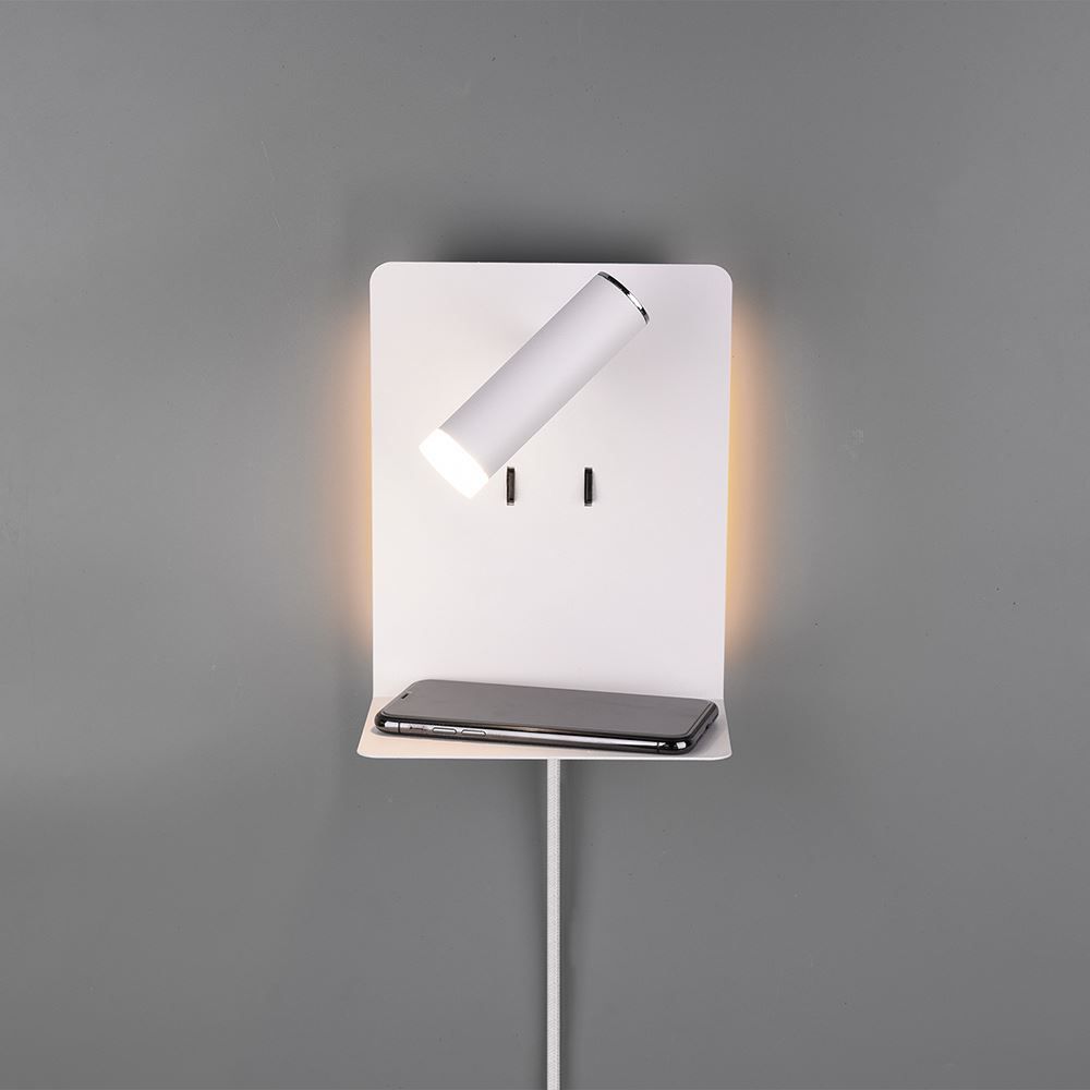 Lampen: LED Wandleuchte, Weiss, 16 cm x 20 cm – Neu (gemäss Beschreibung) aus Kreuzlingen von Smart-Light 2