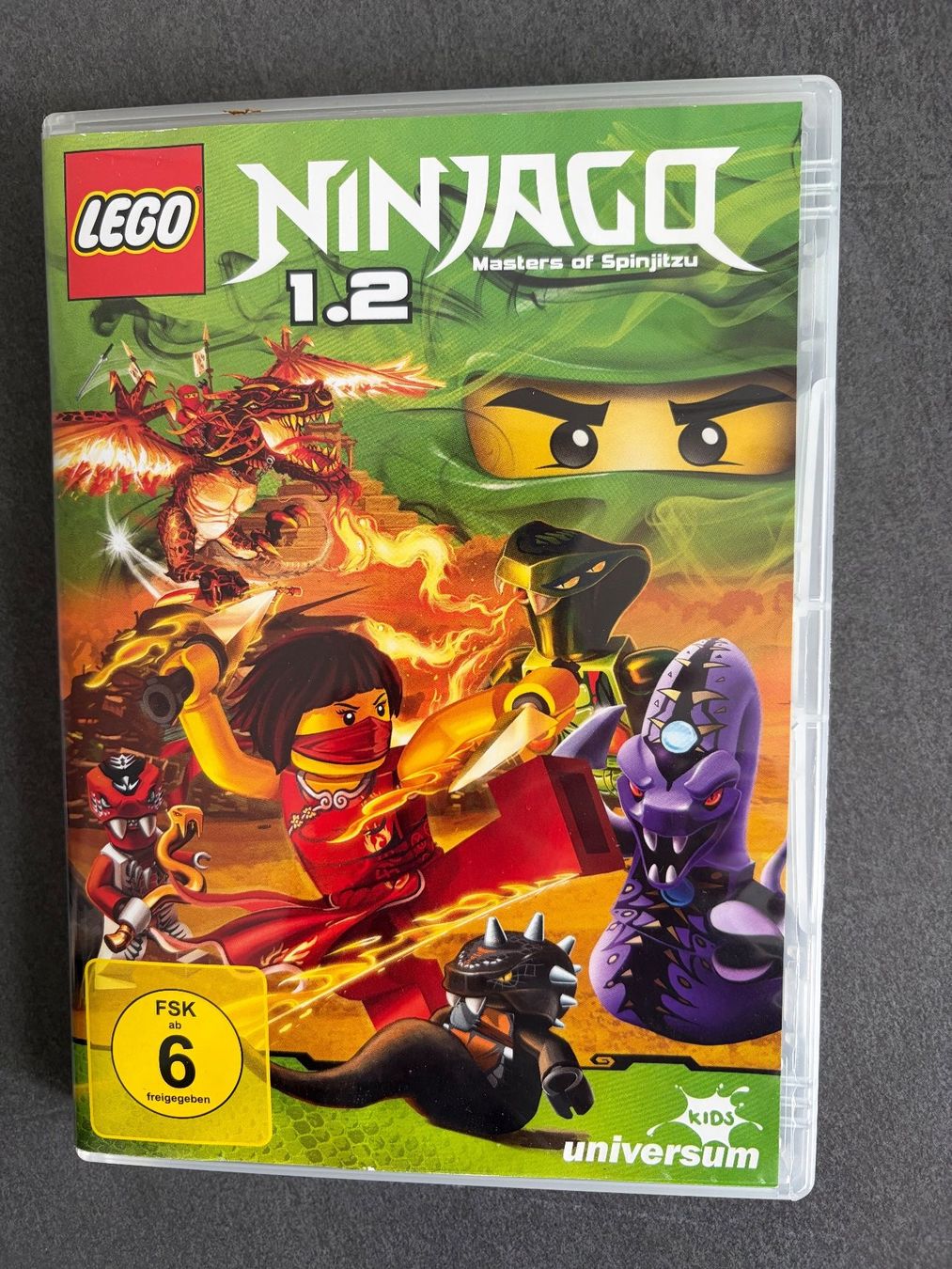 Alle DVDs: DVD Ninjago 1.2, Lego – Gebraucht aus Beinwil am See von den_p9db