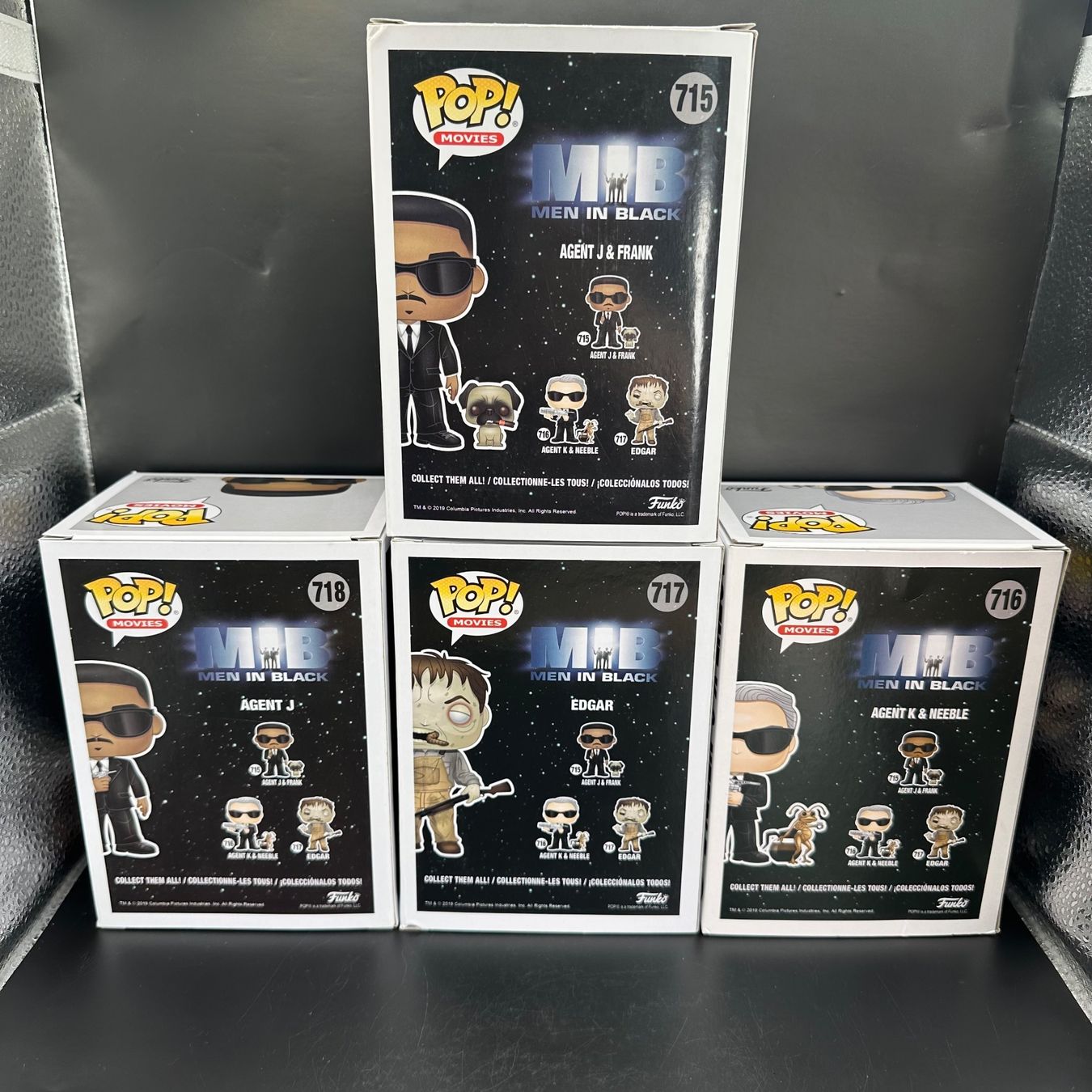 Funko Statuette: Funko Pop Men in Black 4Stk Sammlung – Usato da Düdingen venduto da Nerdworld 1