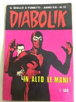 DIABOLIK IN ALTO LE MANI inedito N° 10 ANNO 1982 ( XXI )‪