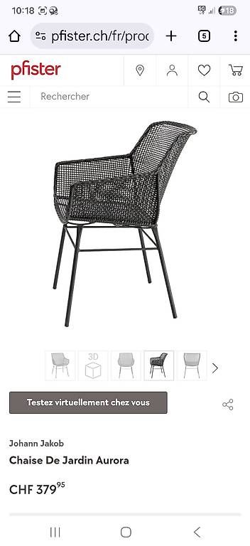 Pfister Sedie: 2 chaises noires Johann Jakob Aurora – Nuovo (secondo la descrizione) da Nyon venduto da smoret2 2