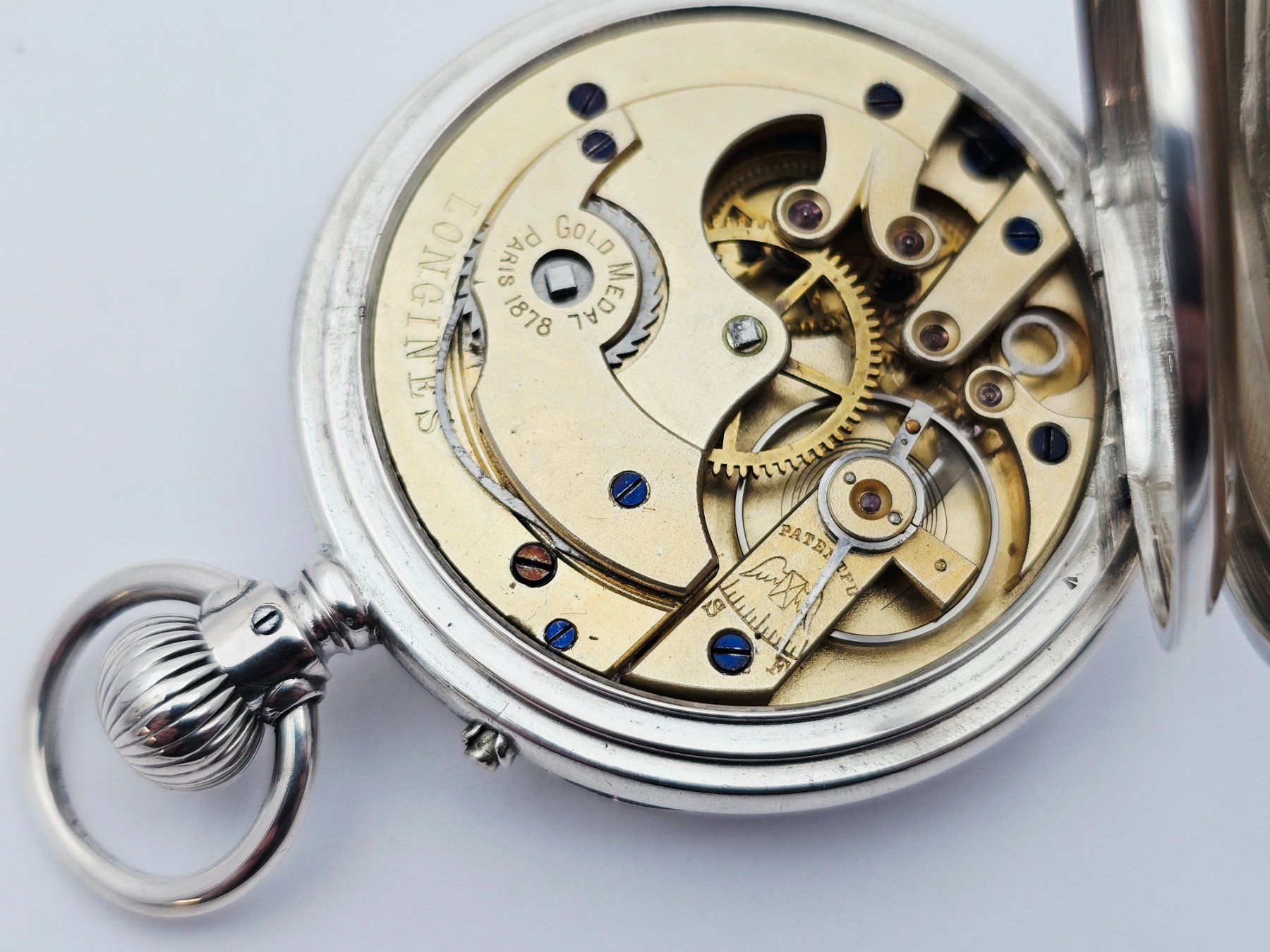 Longines Orologi: Longines Taschenuhr Silber – Usato da Bassersdorf venduto da AnkerWatch 5