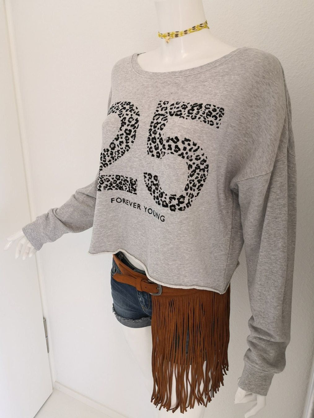 Mango Pullover & Sweatshirts: 🤩MANGO PULLOVER GRAU & LEO-DRUCK NEU & D&G P. – Neu (gemäss Beschreibung) aus Olten von Naja-Twins-Twins 5