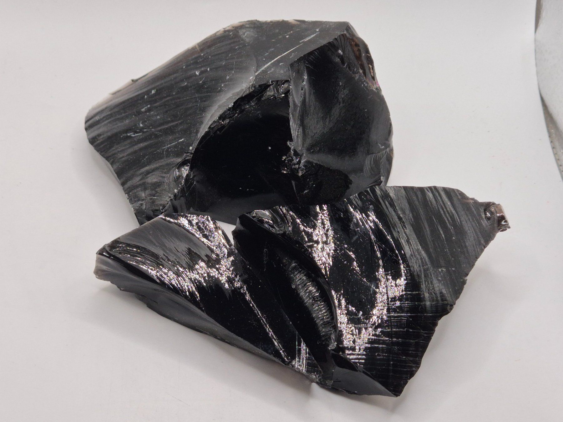 Minerali & Pietre curative: Obsidian aus Armenien 1Kg – Nuovo e nell'imballaggio originale da Winterthur venduto da LukasMineralienOase
