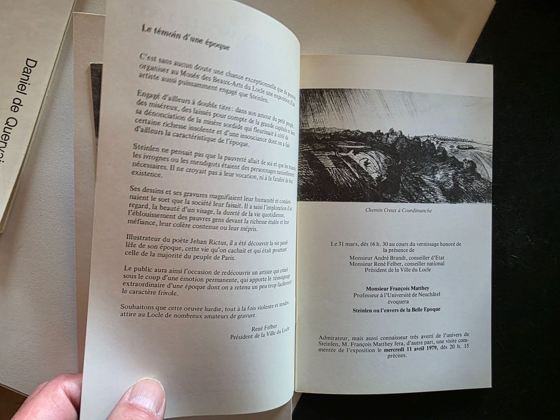 Libri: Musée des Beaux-Arts Le Locle - Exposition 1979 Steinlen – Usato da Walterswil BE venduto da Lonitti 5