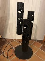 Handgemachte Lampe aus Baustahl